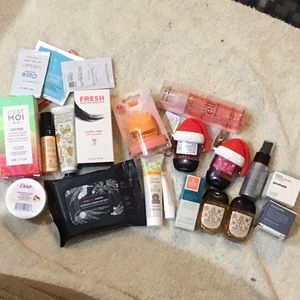 Samples bundle. The dove has settled this has never been touched.